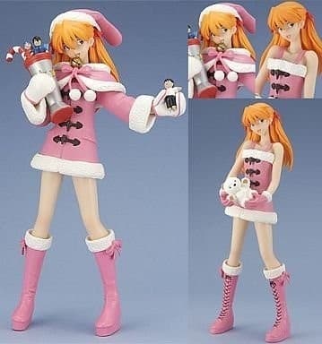 Shin Seiki Evangelion - Ikari Shinji - Kaji Ryouji - Katsuragi Misato - Souryuu Asuka Langley - 1/6 - Santa Asuka, Limited…