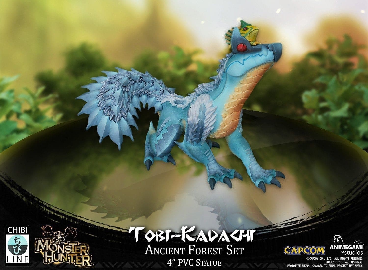 Monster Hunter World - Shibire Gas Kaeru - Tobi-Kadachi - Ancient Forest - Chibi Line, view 9 of 21