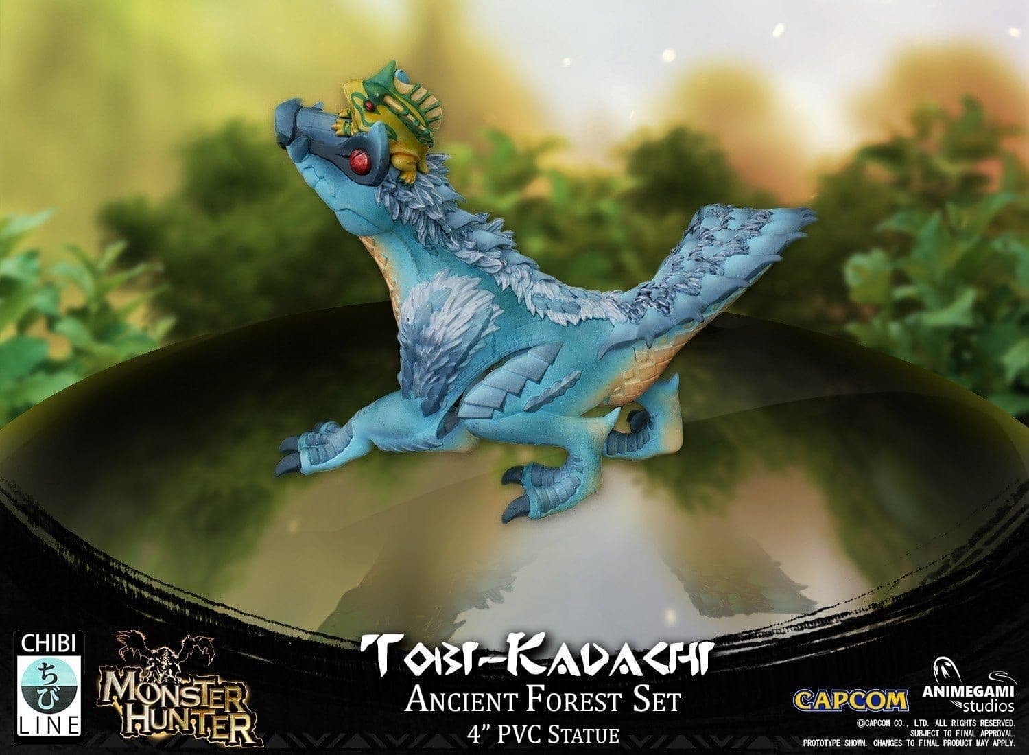 Monster Hunter World - Shibire Gas Kaeru - Tobi-Kadachi - Ancient Forest - Chibi Line, view 19 of 21