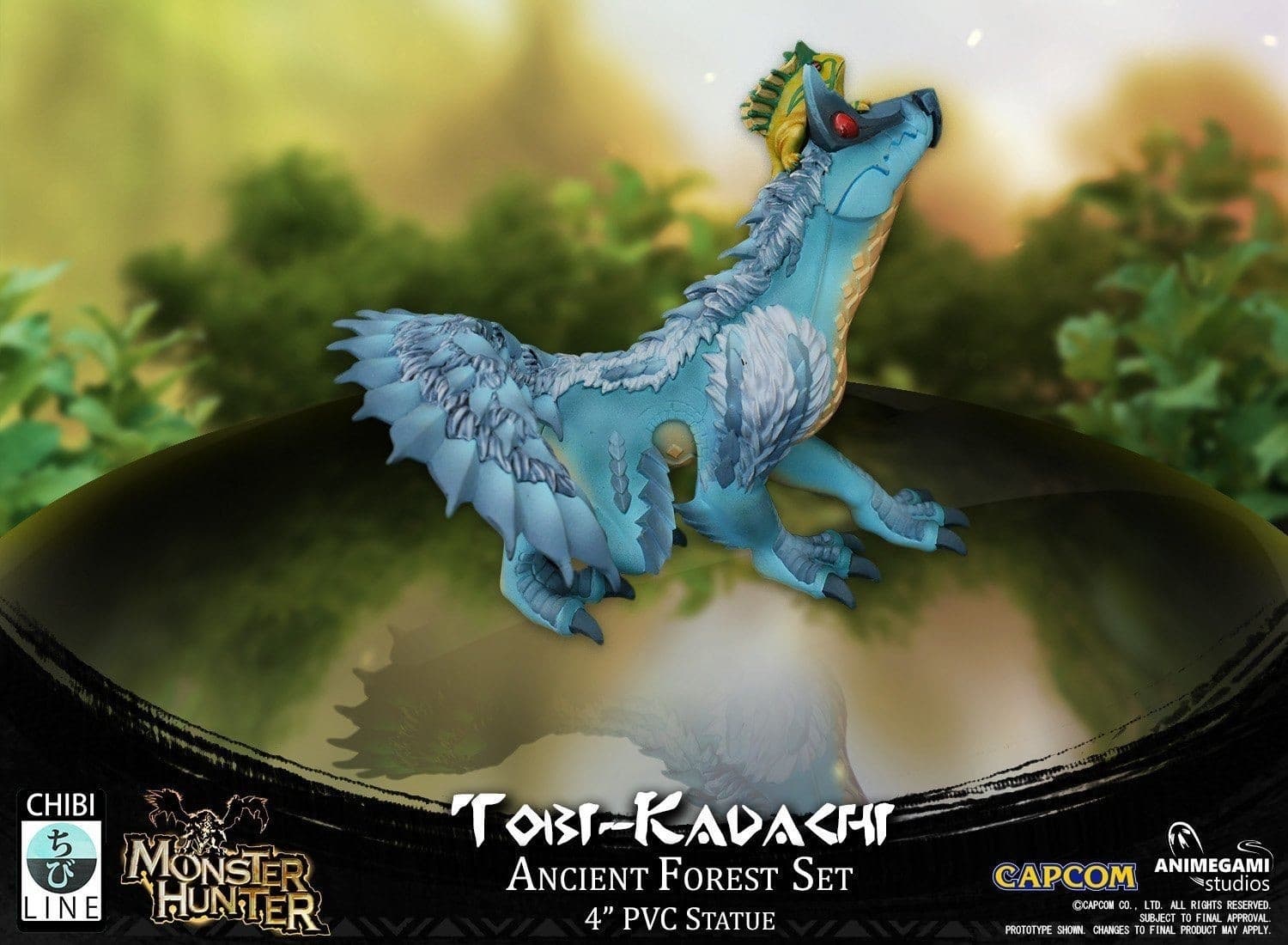 Monster Hunter World - Shibire Gas Kaeru - Tobi-Kadachi - Ancient Forest - Chibi Line, view 12 of 21