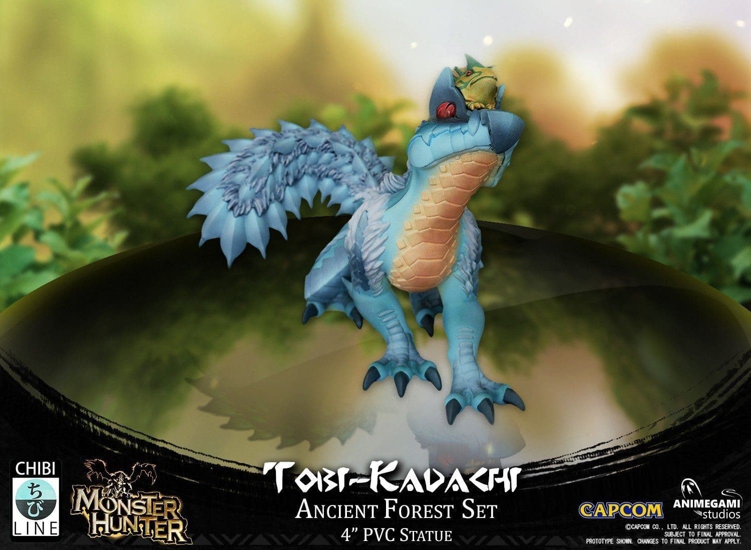 Monster Hunter World - Shibire Gas Kaeru - Tobi-Kadachi - Ancient Forest - Chibi Line, view 7 of 21