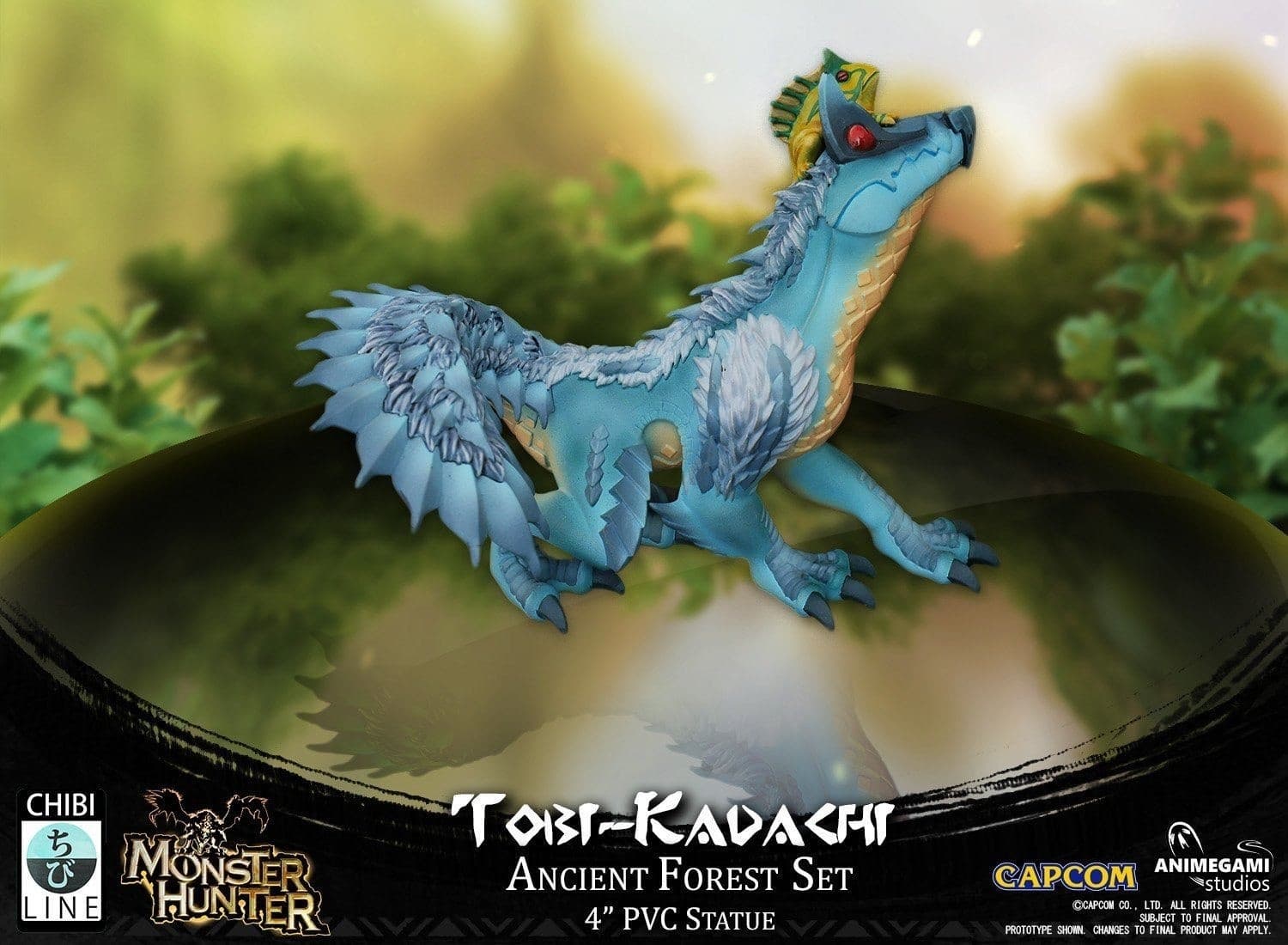 Monster Hunter World - Shibire Gas Kaeru - Tobi-Kadachi - Ancient Forest - Chibi Line, view 11 of 21