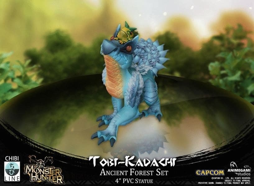 Monster Hunter World - Shibire Gas Kaeru - Tobi-Kadachi - Ancient Forest - Chibi Line, view 1 of 21