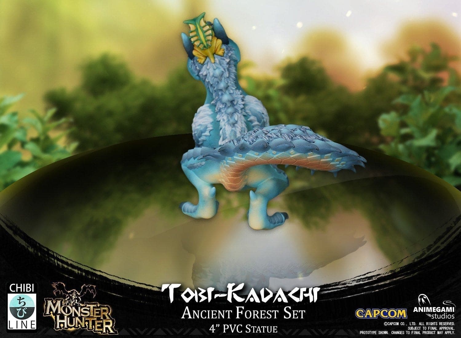 Monster Hunter World - Shibire Gas Kaeru - Tobi-Kadachi - Ancient Forest - Chibi Line, view 15 of 21