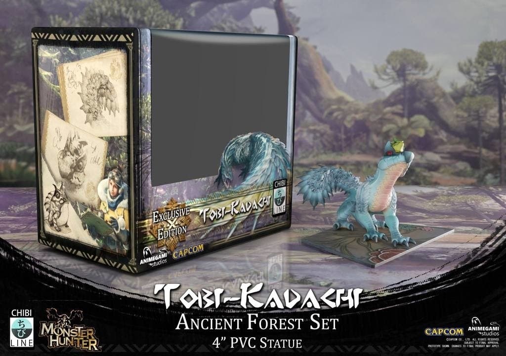 Monster Hunter World - Shibire Gas Kaeru - Tobi-Kadachi - Ancient Forest - Chibi Line, view 4 of 21