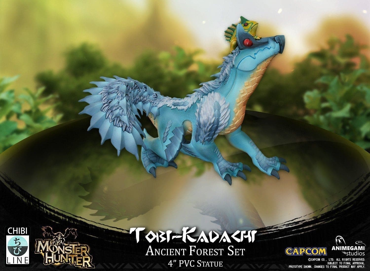 Monster Hunter World - Shibire Gas Kaeru - Tobi-Kadachi - Ancient Forest - Chibi Line, view 10 of 21