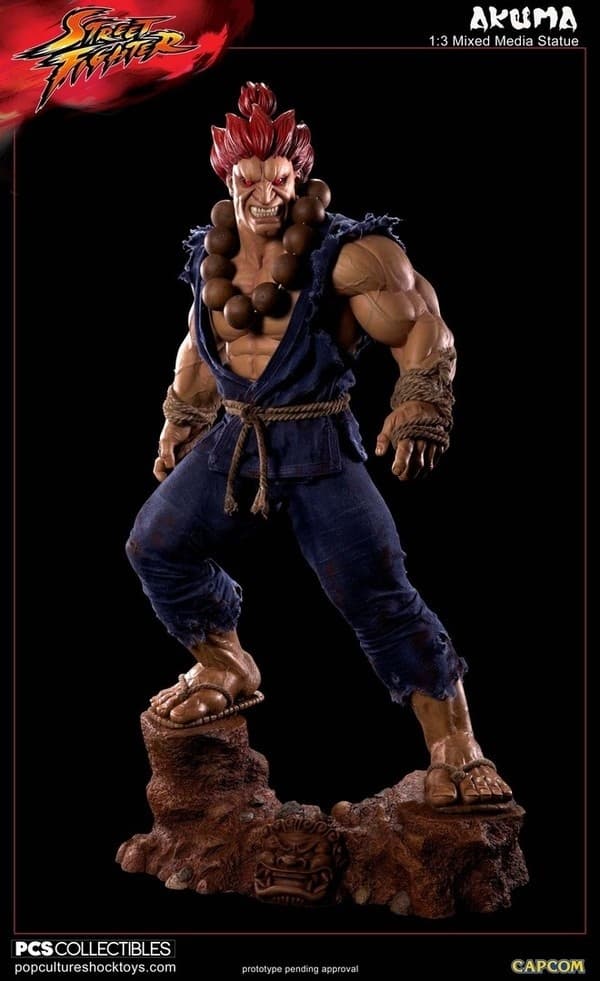 Street Fighter IV - Gouki - Mixed Media - 1/3
