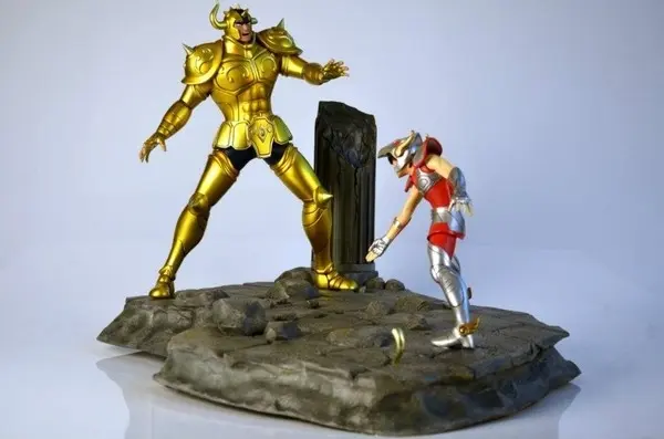 Saint Seiya - Pegasus Seiya - Taurus Aldebaran - 1/7 - Diorama