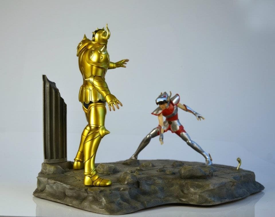 Saint Seiya - Pegasus Seiya - Taurus Aldebaran - 1/7 - Diorama, view 6 of 24
