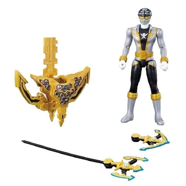 Kaizoku Sentai Gokaiger - Gokai Silver - Ranger Key Series - Auto Morphing Armor System Gokai Silver Gold Mode
