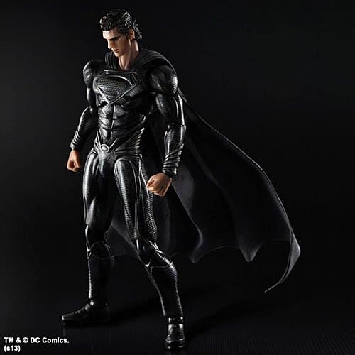 Man of Steel - Superman - Play Arts Kai - Black Suit, view 1 of 2