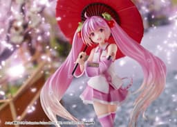 Vocaloid - Hatsune Miku - Taito Kuji - Taito Kuji Honpo Sakura Miku 2nd Season (A Prize) - Sakura, Wakasa Ver., view 2 of 2