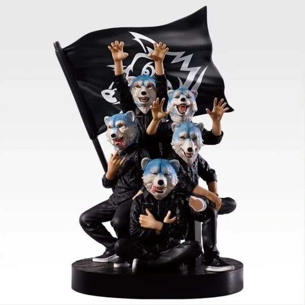 Man With a Mission - DJ Santa Monica - Jean-Ken Johnny - Kamikaze Boy - Spear Rib - Tokyo Tanaka - Ichiban Kuji - Ichiban Kuji Man With A Mission 15th Anniversary (A Prize)