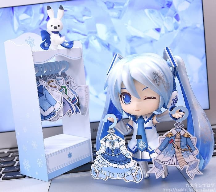 Vocaloid - Hatsune Miku - Rabbit Yukine - Nendoroid (#1319) - Snow, 2.0, view 8 of 23