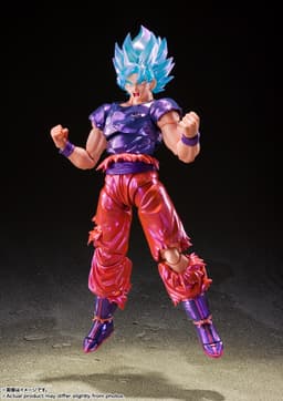 Dragon Ball Super - Son Goku SSGSS - S.H.Figuarts - Kaio-ken, V-Jump Special Ver., view 4 of 8
