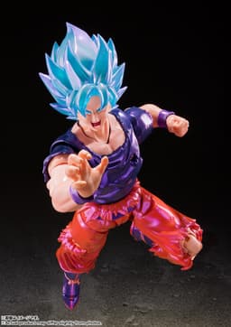 Dragon Ball Super - Son Goku SSGSS - S.H.Figuarts - Kaio-ken, V-Jump Special Ver., view 3 of 8