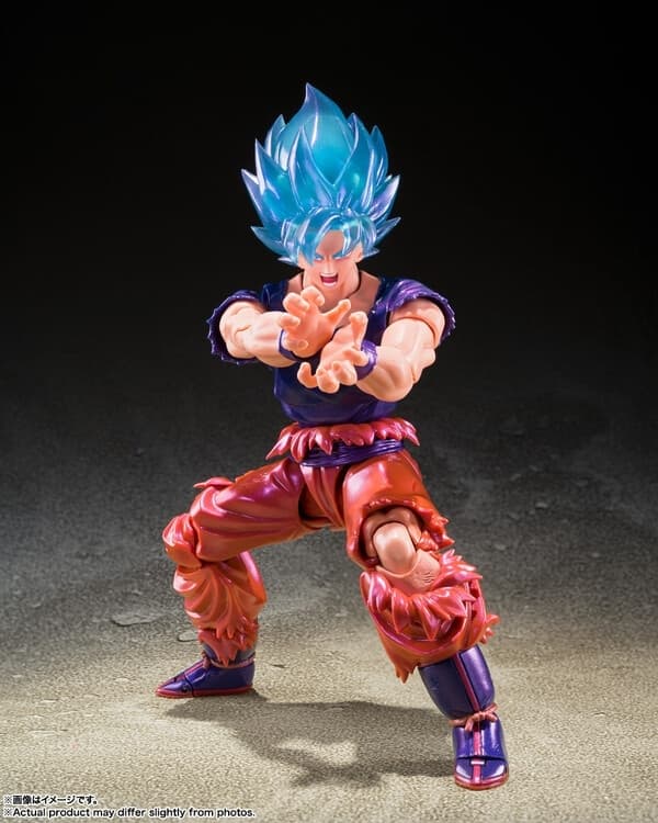 Dragon Ball Super - Son Goku SSGSS - S.H.Figuarts - Kaio-ken, V-Jump Special Ver.