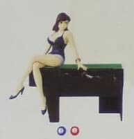 Lupin III - Mine Fujiko - Opening Scene Figure - Billiards ver.