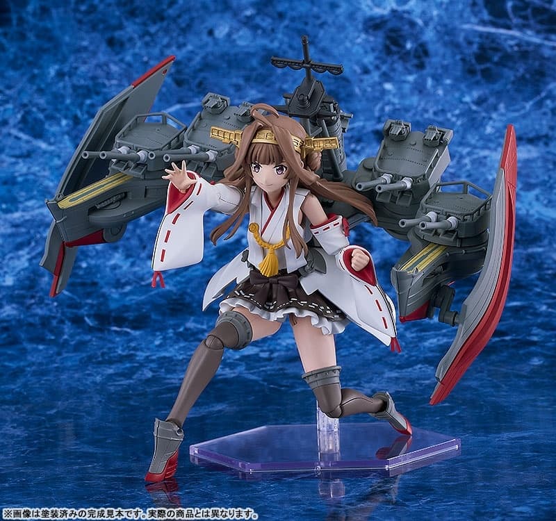 PLAMATEA Kantai Collection -Kancolle- Kongo Kai-II C Plastic Model, view 3 of 6