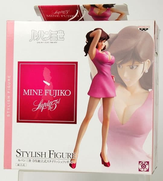 Lupin III - Mine Fujiko - DX Assembly Style - Stylish Figure - A - 1/6 - Pink Ver.