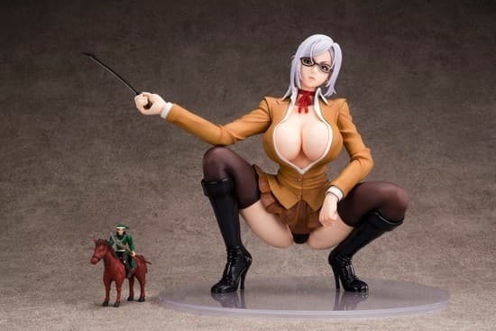 Kangoku Gakuen - Shiraki Meiko - 1/6 - Yawaraka Mount Figure & Change Kanu Action Figure Set