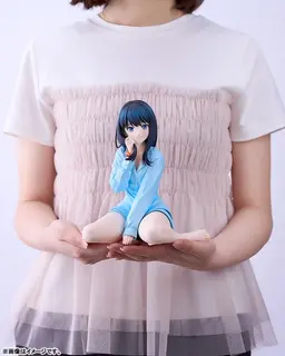 POP UP PARADE Swacchao! Movie "GRIDMAN UNIVERSE" Rikka Takarada Pajamas Ver. XL size Figure, view 8 of 8