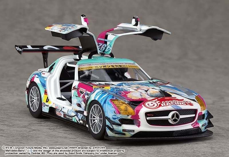 Good Smile Racing - Hatsune Miku - Itasha - Mercedes-Benz SLS 2015 - 1/32 - Season Opening ver., view 3 of 4