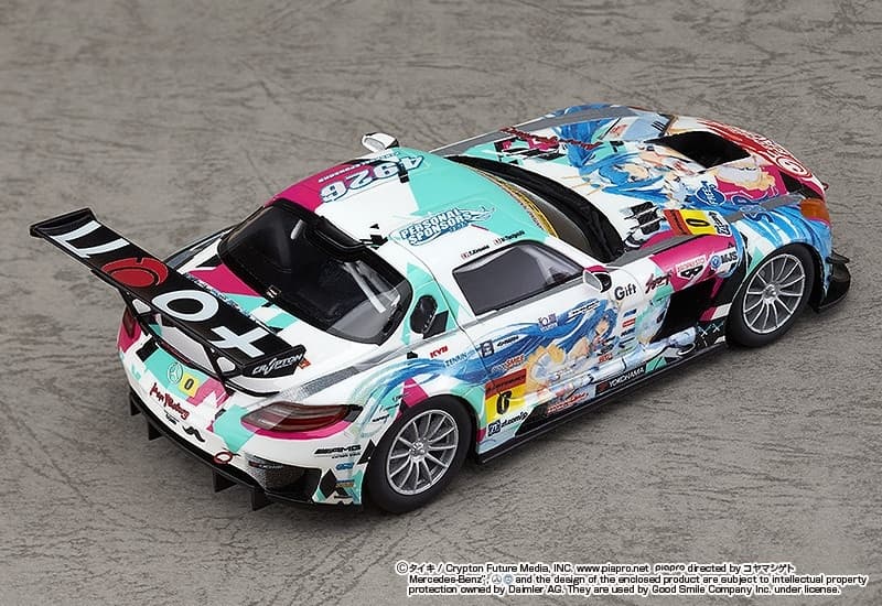 Good Smile Racing - Hatsune Miku - Itasha - Mercedes-Benz SLS 2015 - 1/32 - Season Opening ver., view 2 of 4