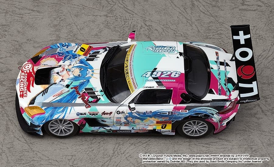 Good Smile Racing - Hatsune Miku - Itasha - Mercedes-Benz SLS 2015 - 1/32 - Season Opening ver., view 4 of 4