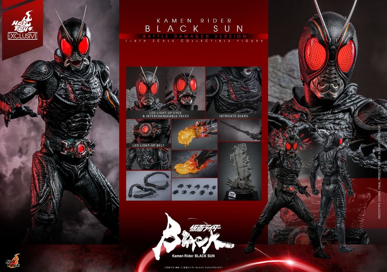 Kamen Rider Black Sun - TV Masterpiece (TM#106) - 1/6 - Battle Damaged Version, view 15 of 15