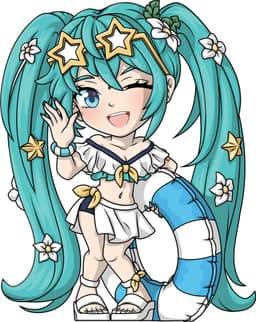 Piapro Characters - Hatsune Miku - Hatsune Miku x Youtooz - Youtooz (#571) - Summer Style, view 2 of 3