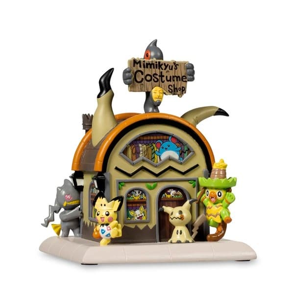 Pocket Monsters - Desumasu - Harimaron - Juppeta - Maril - Mimikkyu - Minomucchi - Pichu - Sarunori - Tsutarja - Waninoko - Wanpachi - Haunted Pokémon Village - Mimikyu's Costume Shop