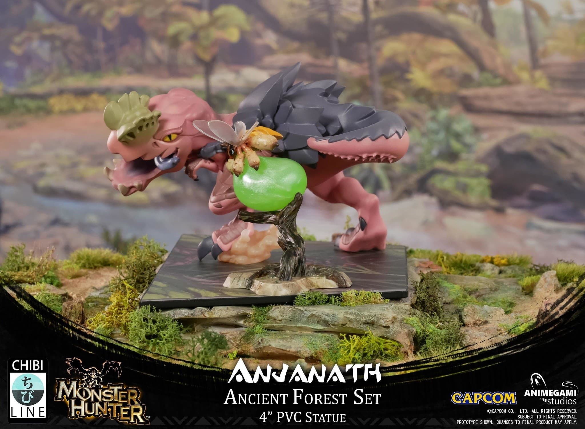 Monster Hunter World - Anjanath - Kaifuku Mitsumushi - Ancient Forest - Chibi Line, view 18 of 23