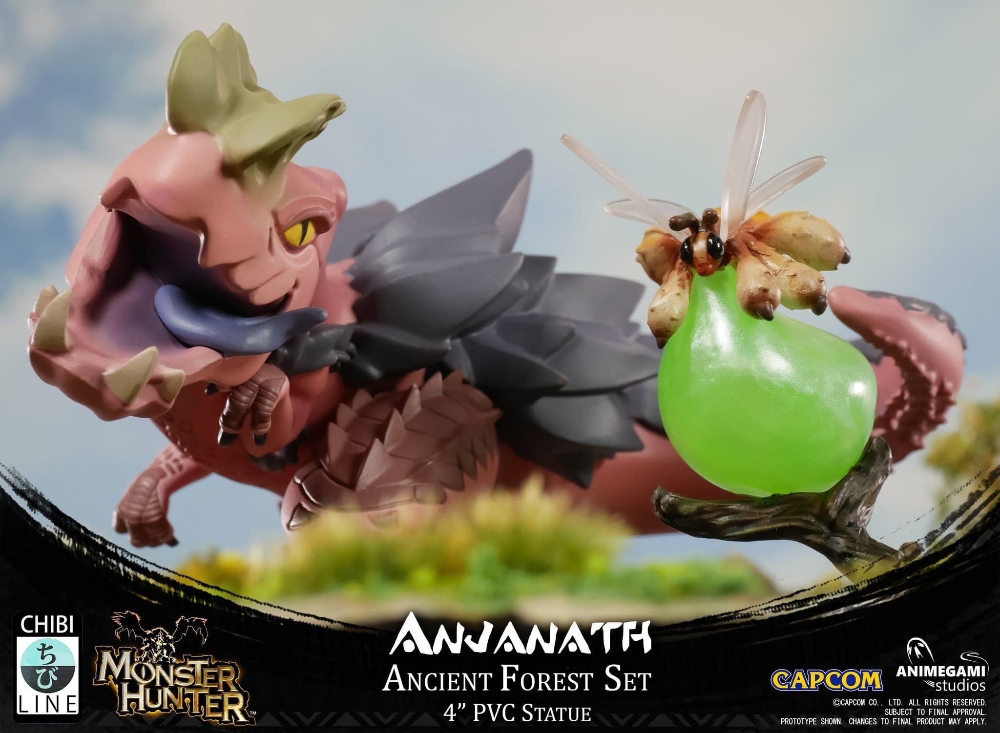 Monster Hunter World - Anjanath - Kaifuku Mitsumushi - Ancient Forest - Chibi Line, view 23 of 23