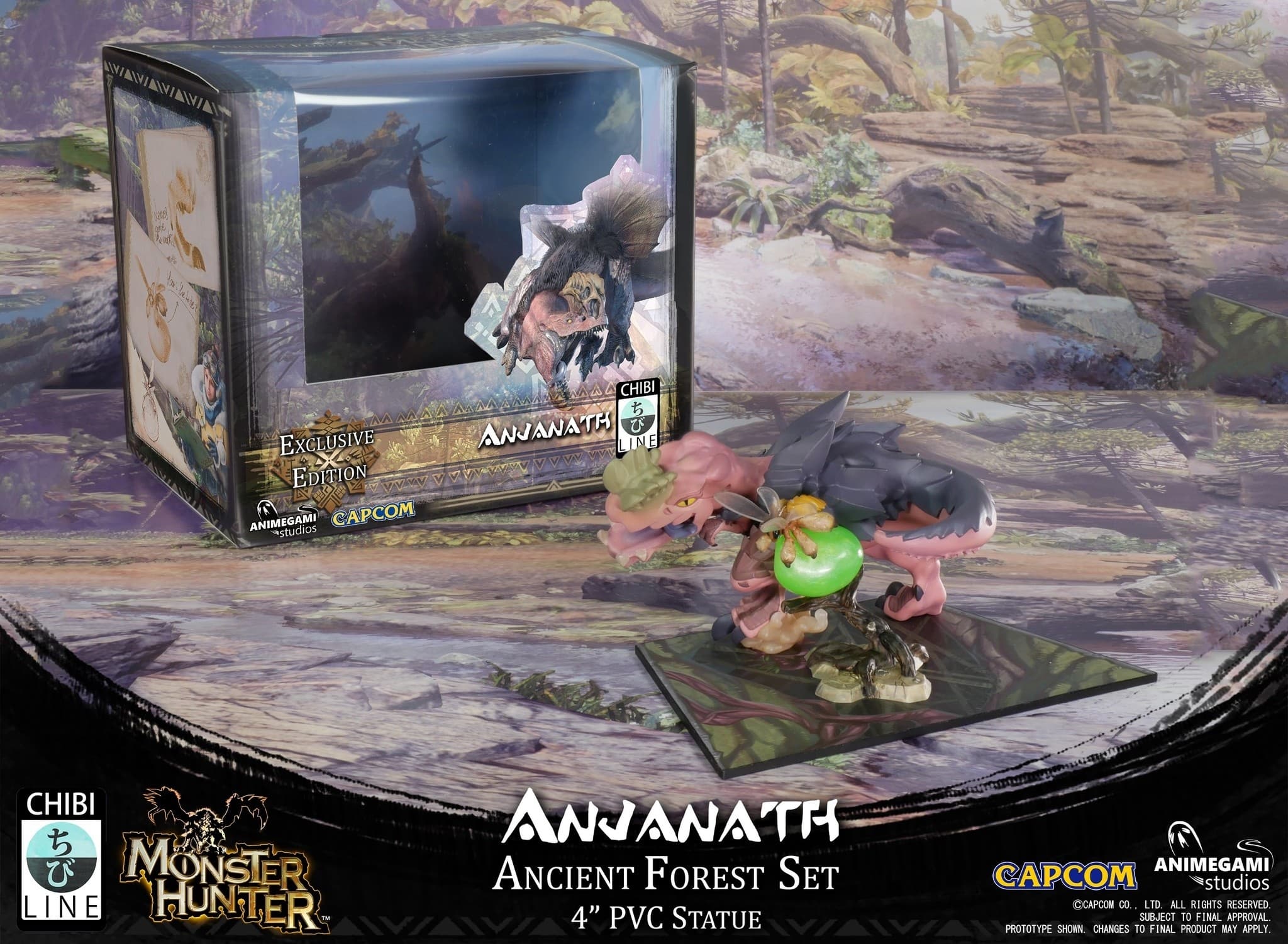 Monster Hunter World - Anjanath - Kaifuku Mitsumushi - Ancient Forest - Chibi Line, view 14 of 23