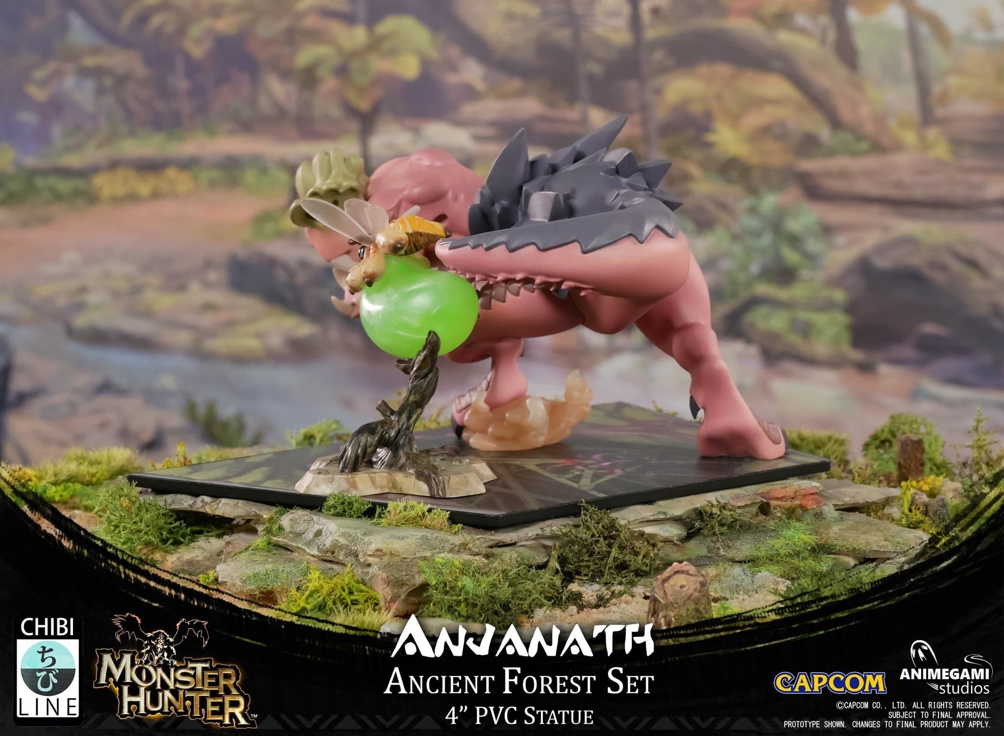 Monster Hunter World - Anjanath - Kaifuku Mitsumushi - Ancient Forest - Chibi Line, view 4 of 23