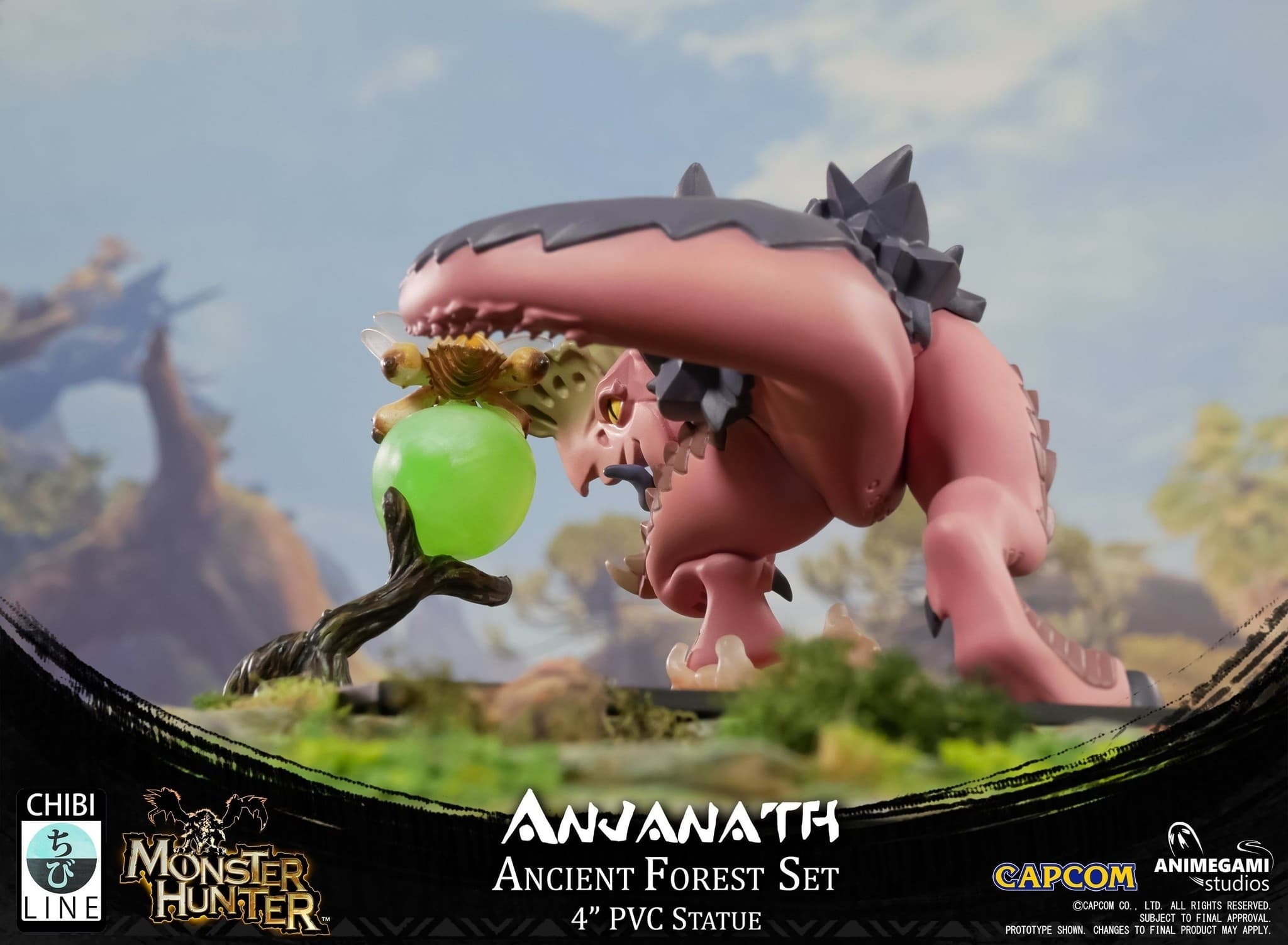 Monster Hunter World - Anjanath - Kaifuku Mitsumushi - Ancient Forest - Chibi Line, view 13 of 23