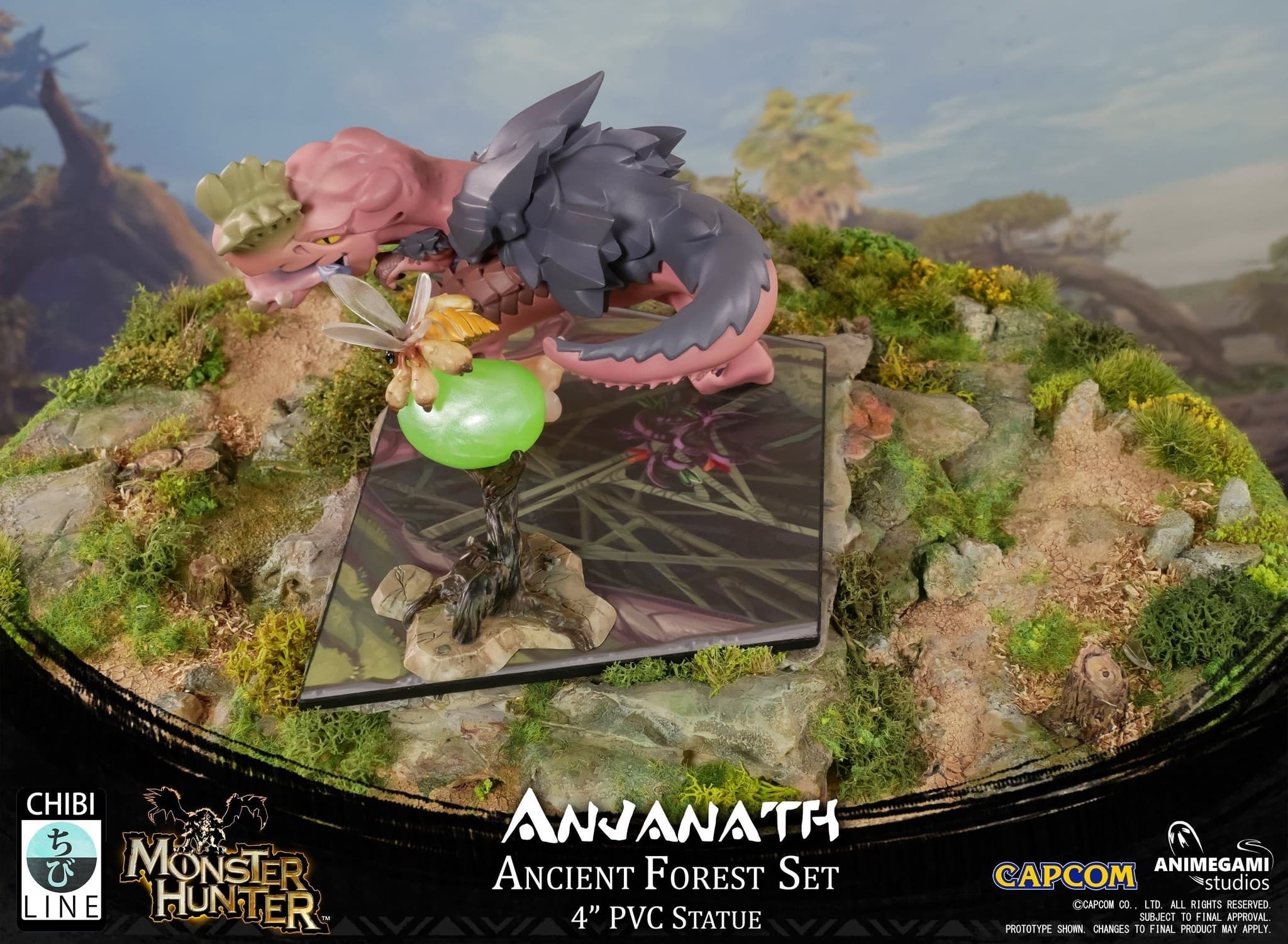 Monster Hunter World - Anjanath - Kaifuku Mitsumushi - Ancient Forest - Chibi Line, view 20 of 23