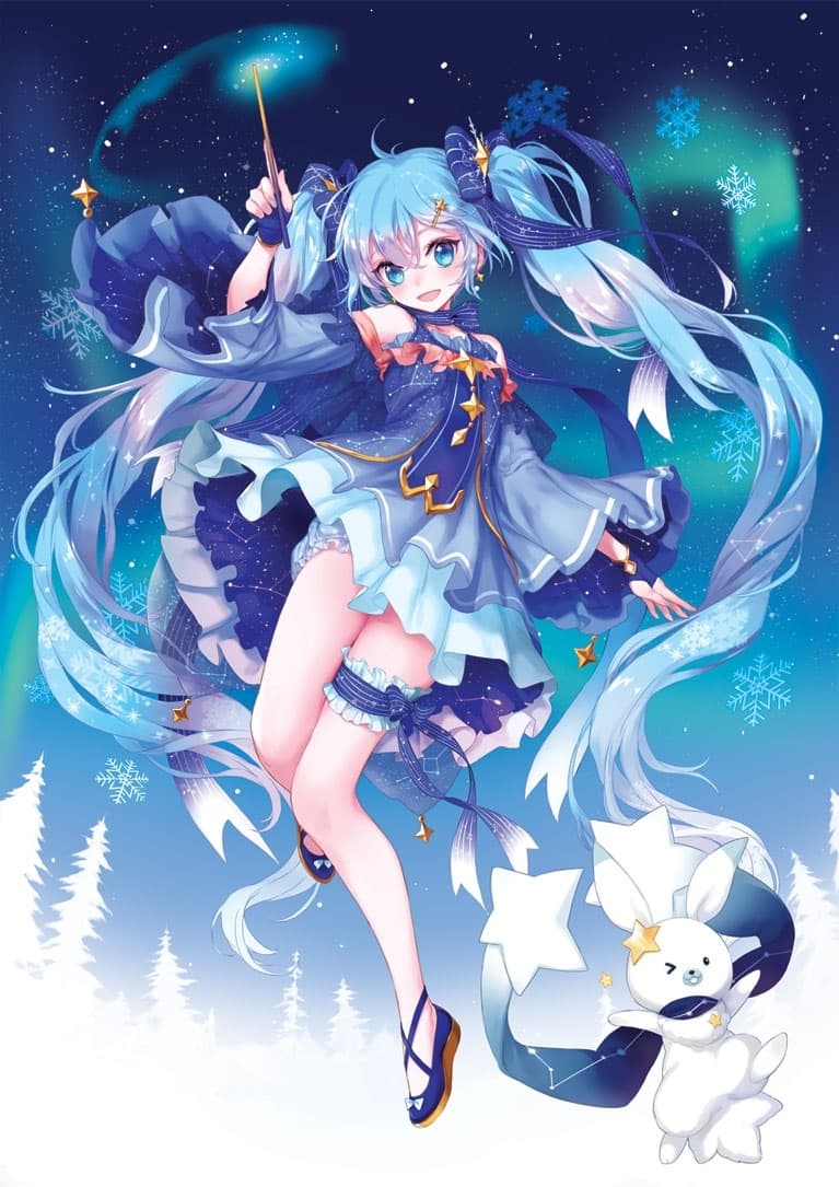 Vocaloid - Hatsune Miku - Rabbit Yukine - Nendoroid (#701) - Snow, Twinkle Snow ver., view 1 of 18