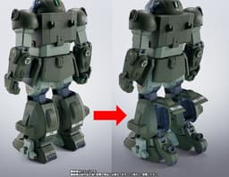 Soukou Kihei VOTOMS: The Last Red Shoulder - ATM-09-STTC Scopedog Turbo Custom - HI-METAL R, view 10 of 13