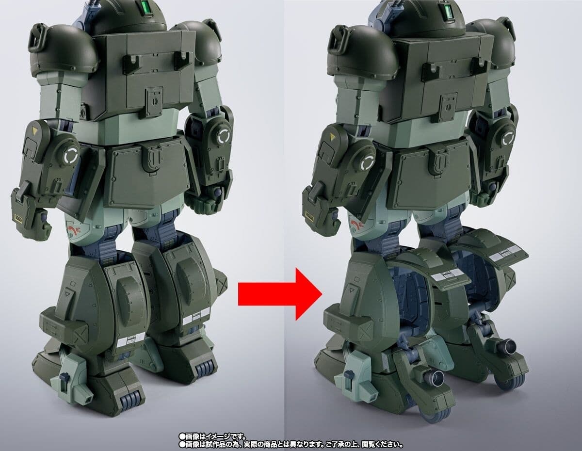 Soukou Kihei VOTOMS: The Last Red Shoulder - ATM-09-STTC Scopedog Turbo Custom - HI-METAL R, view 9 of 12