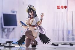 Overlord - Albedo - Desktop Cute - Nurse ver.
