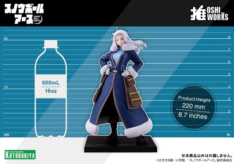 OSHI WORKS Snowball Earth Ao Nogi Complete Figure, view 10 of 11