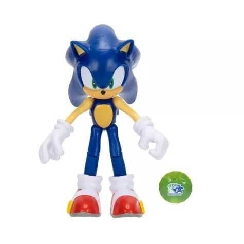 Sonic the Hedgehog - Sonic 35th Anniversary - Sonic 4-Inch Articulated Figure (Wave 23)