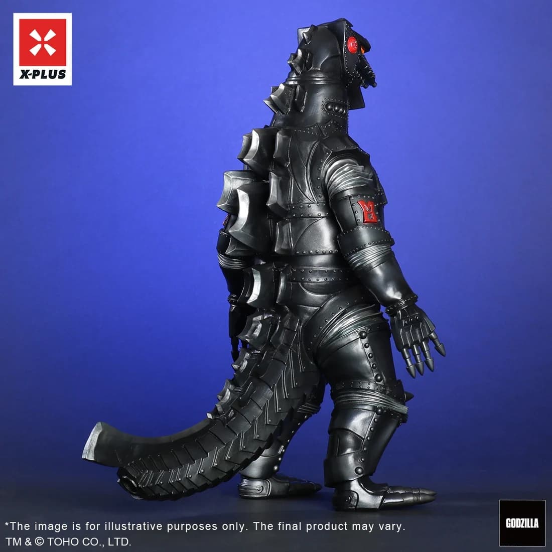 Gojira vs. MechaGojira (1974) - MechaGojira - Toho 30cm Series - Black Ver., view 4 of 8