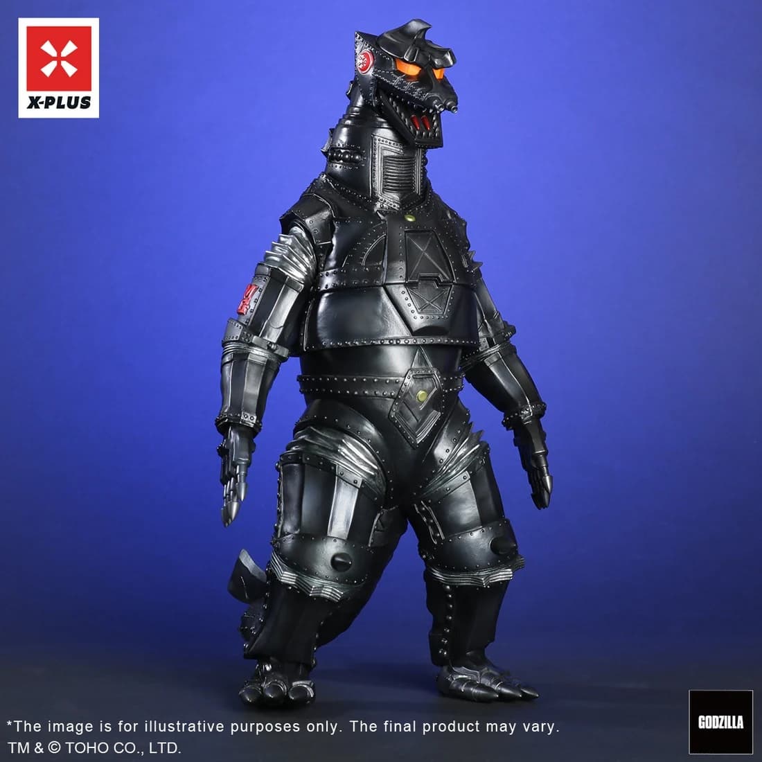 Gojira vs. MechaGojira (1974) - MechaGojira - Toho 30cm Series - Black Ver., view 2 of 8