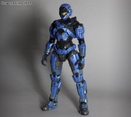 Halo Reach - Spartan-B312 (Noble Six) - Play Arts Kai - Blue