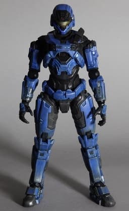 Halo Reach - Spartan-B312 (Noble Six) - Play Arts Kai - Blue