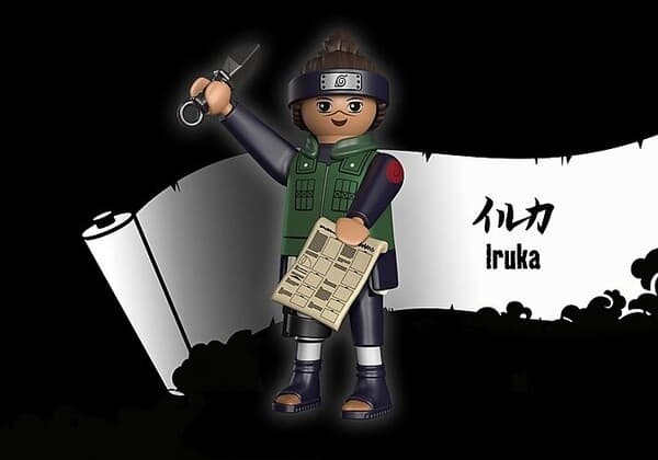 Naruto Shippuuden - Umino Iruka - Playmobil (71113) - Playmobil Naruto Shippuuden