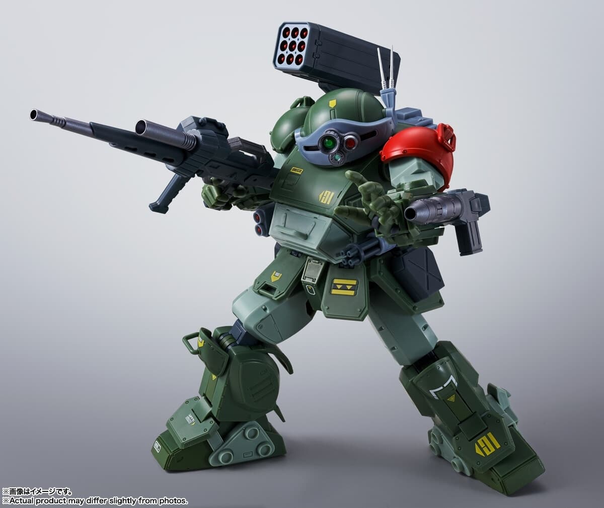 Soukou Kihei VOTOMS - ATM-09-RSC Scopedog Red Shoulder Custom - ATM-09-ST Scopedog - Chirico Cuvie - HI-METAL R, view 5 of 24